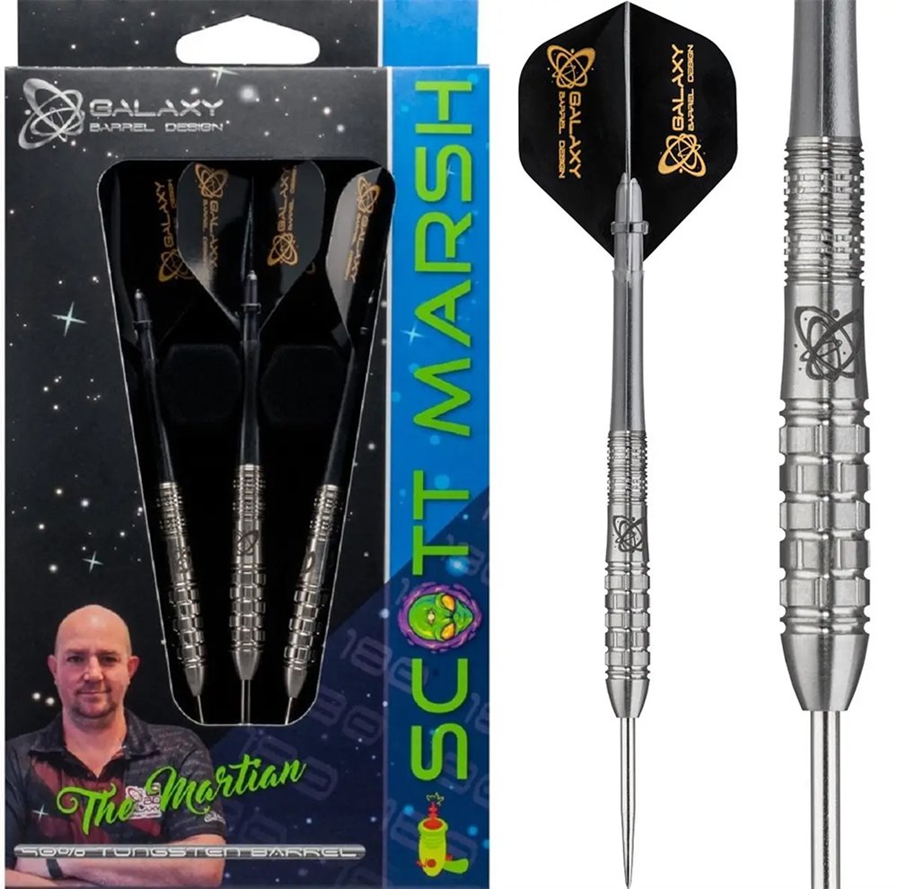 Galaxy Scott Marsh The Martian 90% - Steel Tip Darts