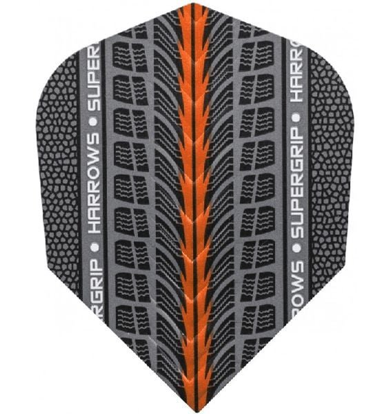 Harrows Supergrip Orange Darts Flights