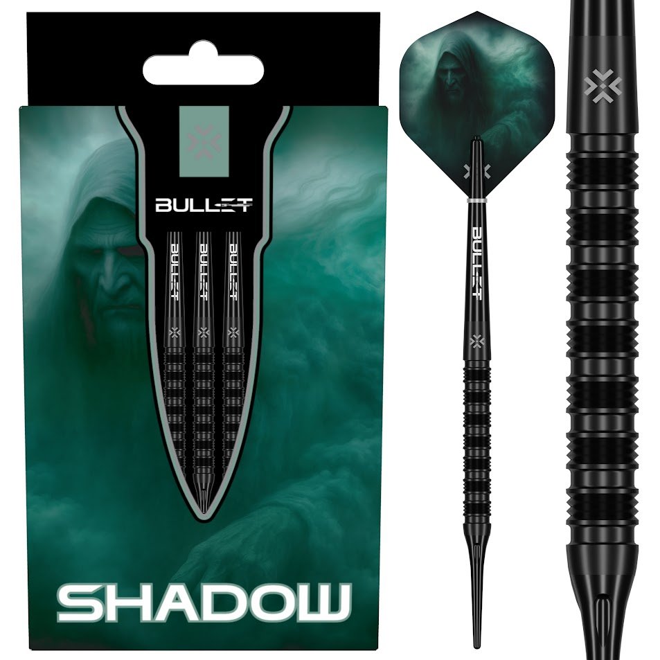 Bullet Shadow 90% - Softtip Dartpile