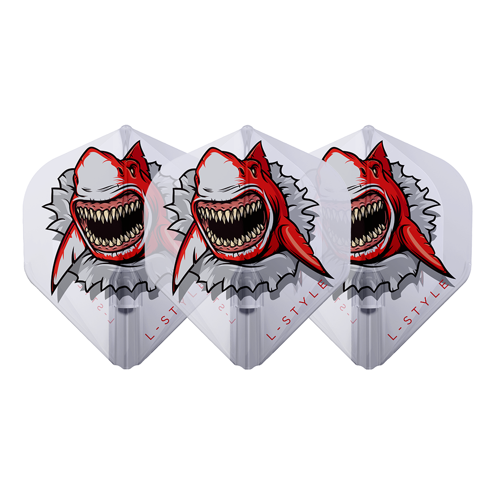 L-Style Champagne EZ L1 Standard Florian Hempel V1 White Darts Flights