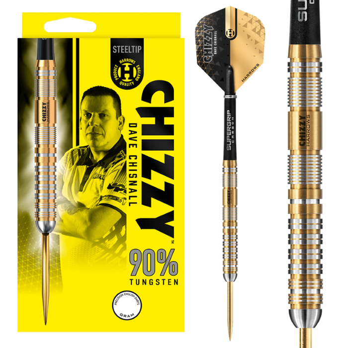 Harrows Dave Chisnall V2 90% - Steel Tip Darts - Dartshopper.co.uk