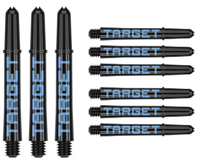 TARGET PRO GRIP Spinning Nylon Dart Shafts – 1.5 Inch – White – 3 Per Set