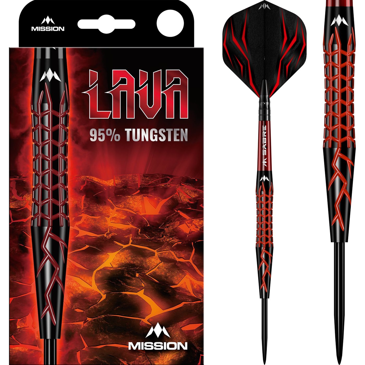 Mission Lava 95% Darts