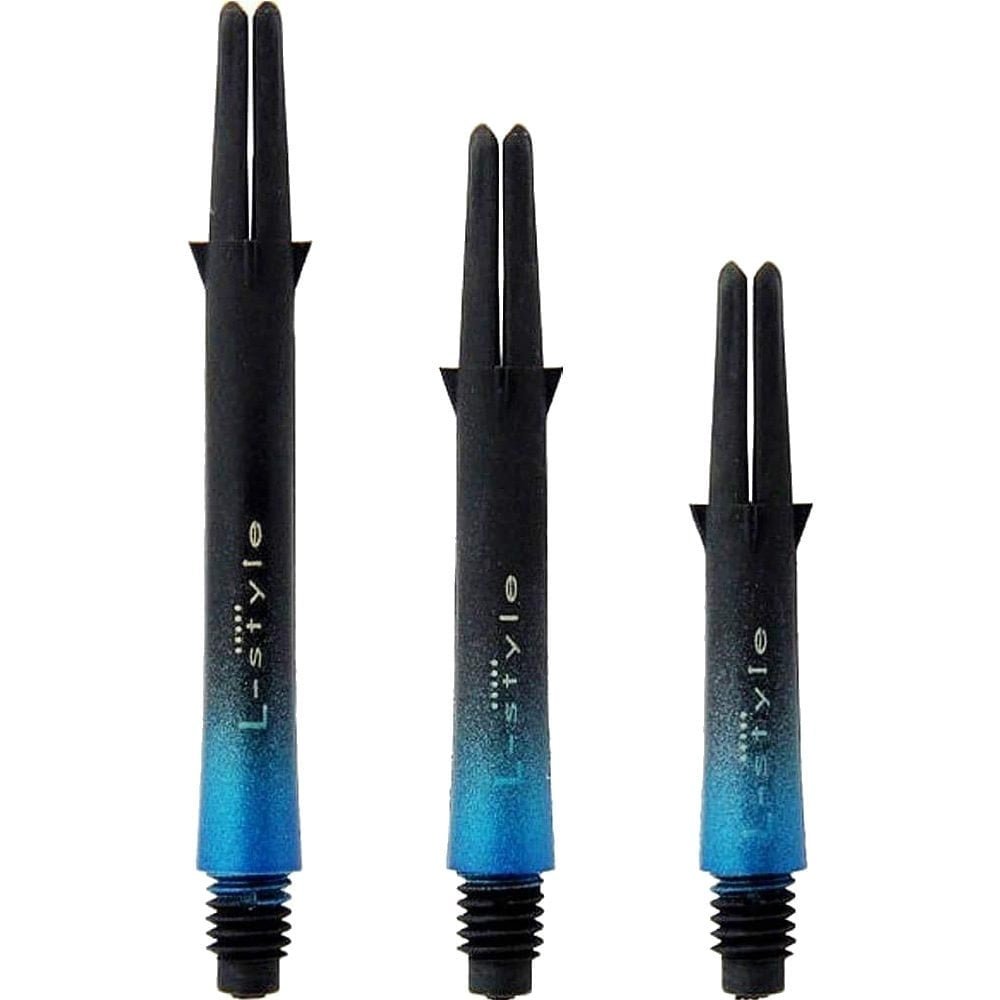 L-Style L-Shafts Locked Carbon 2-Tone Blue Darts Shafts