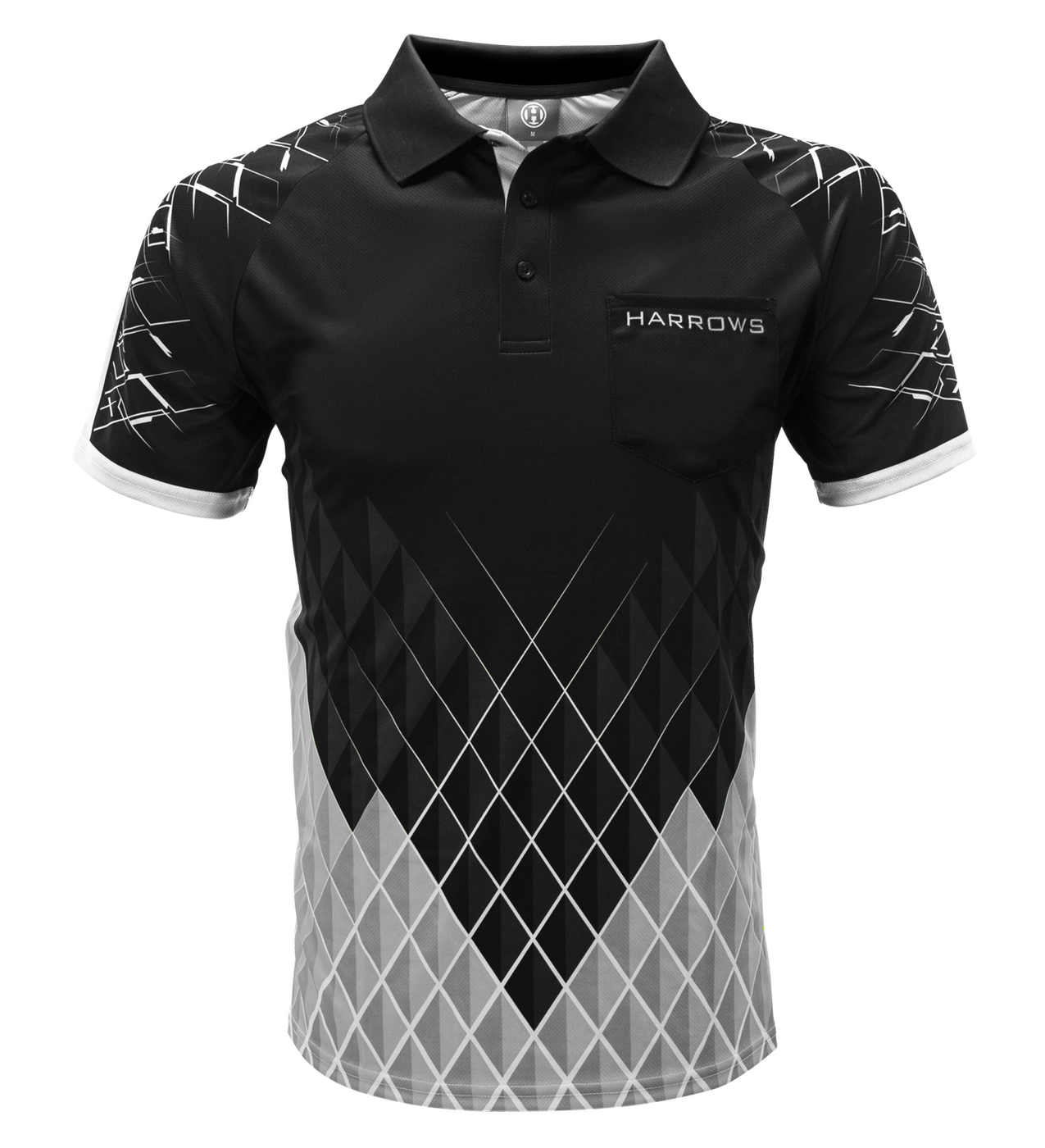 Harrows Paragon Dartshirt Weiß - Dart Shirt