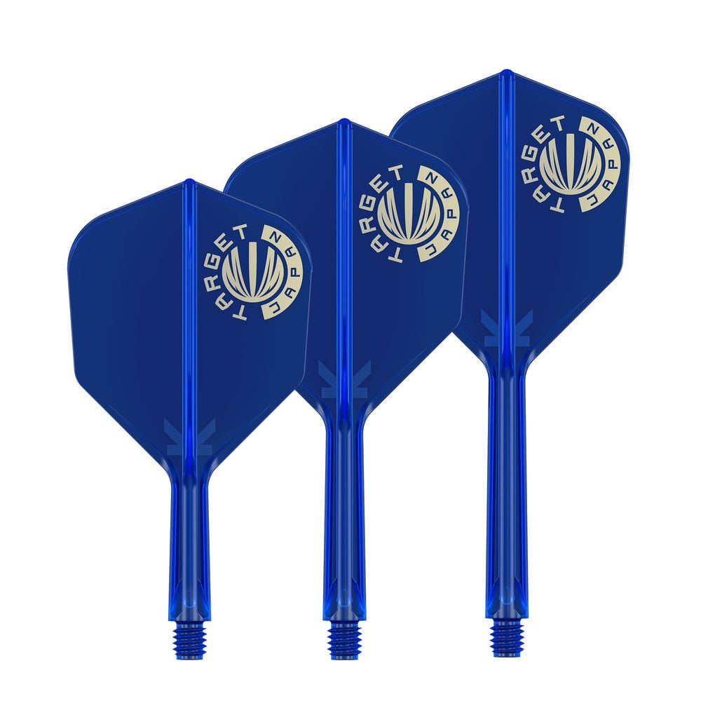 Target Japan K-Flex Blue Logo NO6 Dart Flights