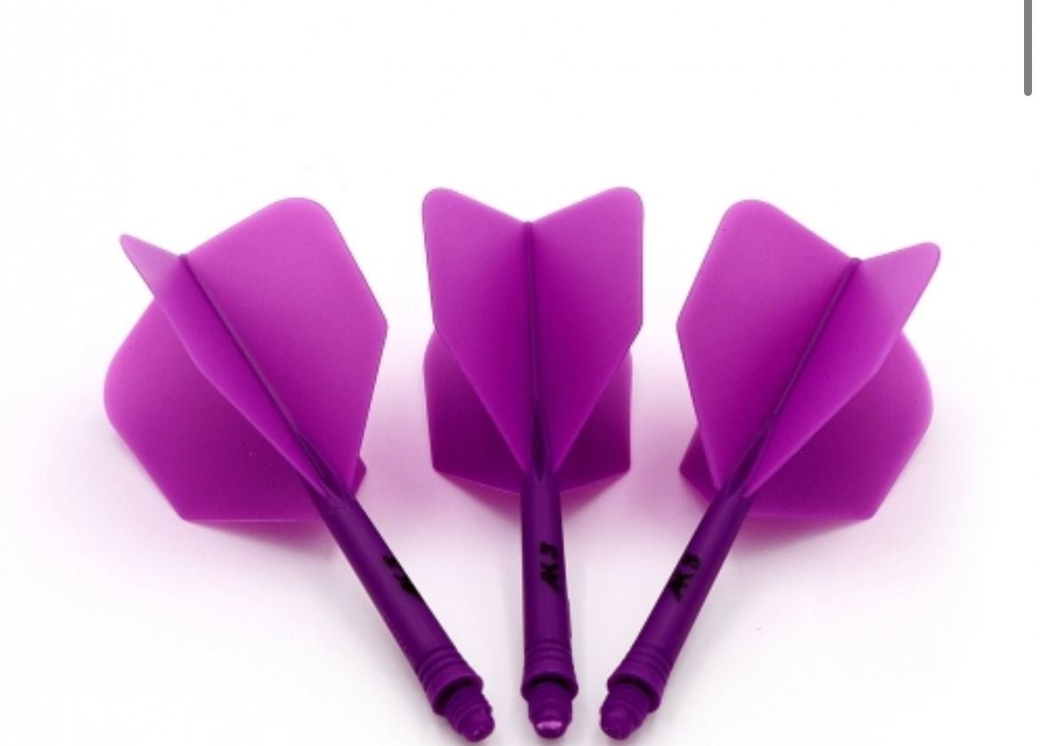 Cuesoul - Tero System AK5 Rost Big Wing - Purple - Dart Flights