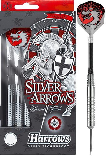 Harrows Silver Arrows Ringed Brass Darts