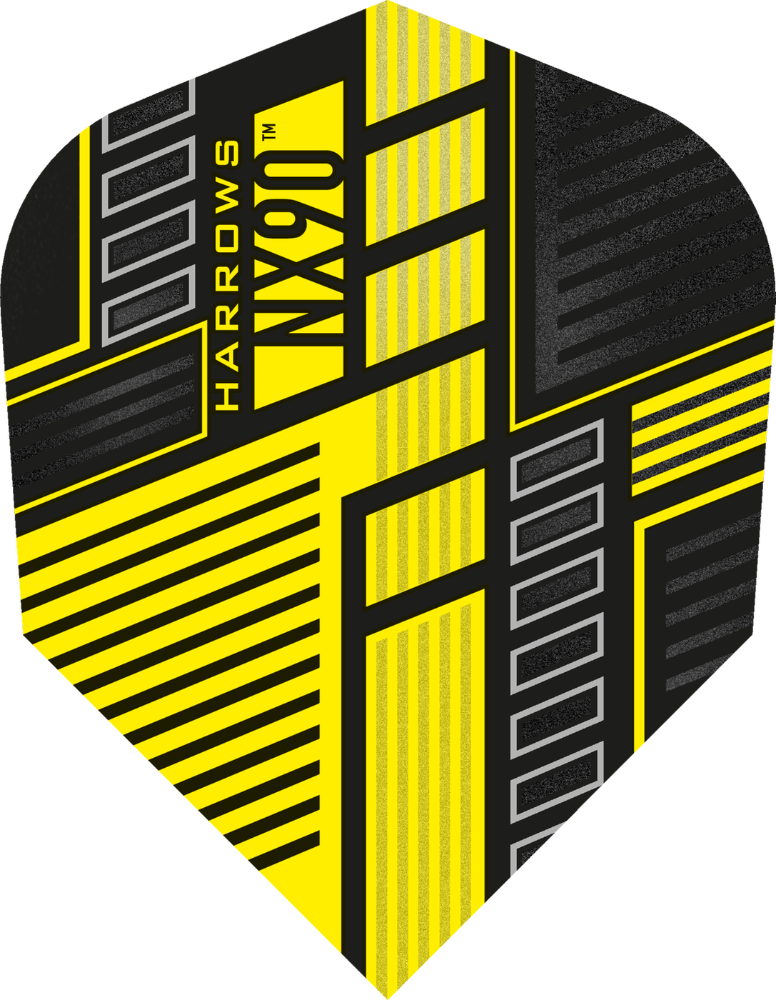 Harrows NX90 Yellow Darts Flights