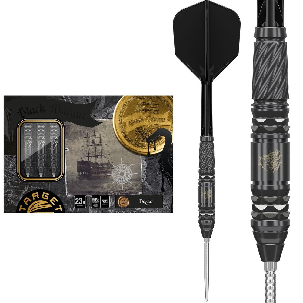 Target Japan Black Marque Dragon G2 Swiss Point 90% - Dartpijlen