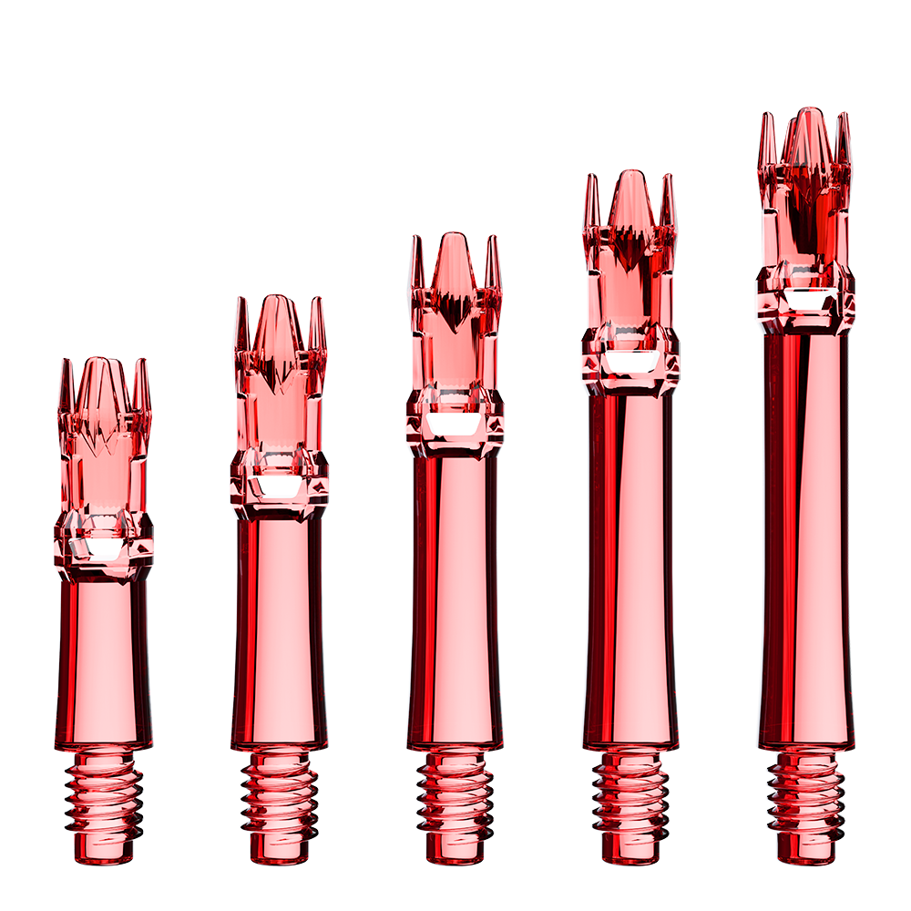 L-Style L-System Shafts Clear Red - Dart Shafts