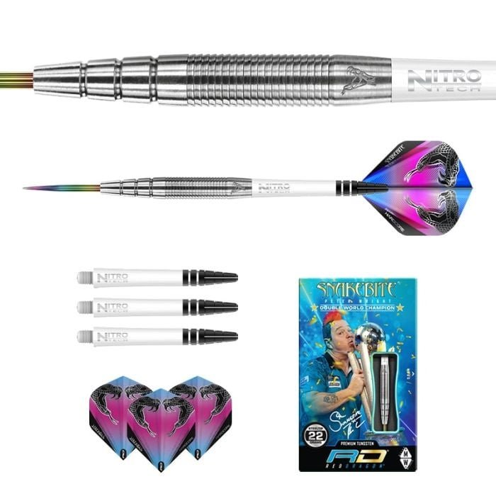 RED DRAGON Snakebite PL15 18gピーター・ライト Peter Wright Snakebite PL15 Darts | 90% Tungsten | Red Dragon