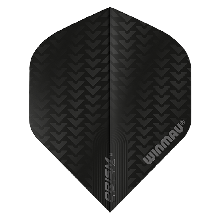 Winmau Prism Delta V Black Darts Flights
