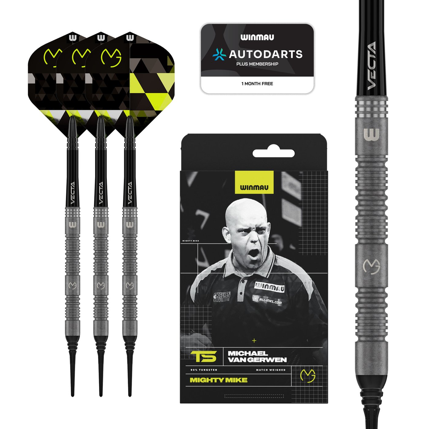 Winmau Michael van Gerwen MVG TS 90% - Soft Tip Darts