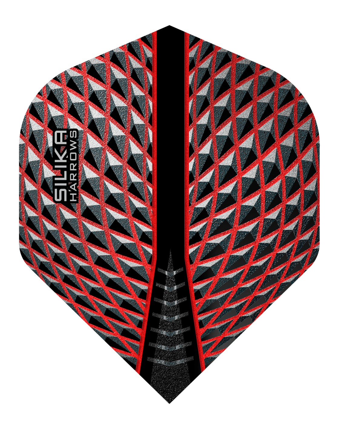 Harrows Silika NO2 Red Tough Crystalline Coated - Dart Flights