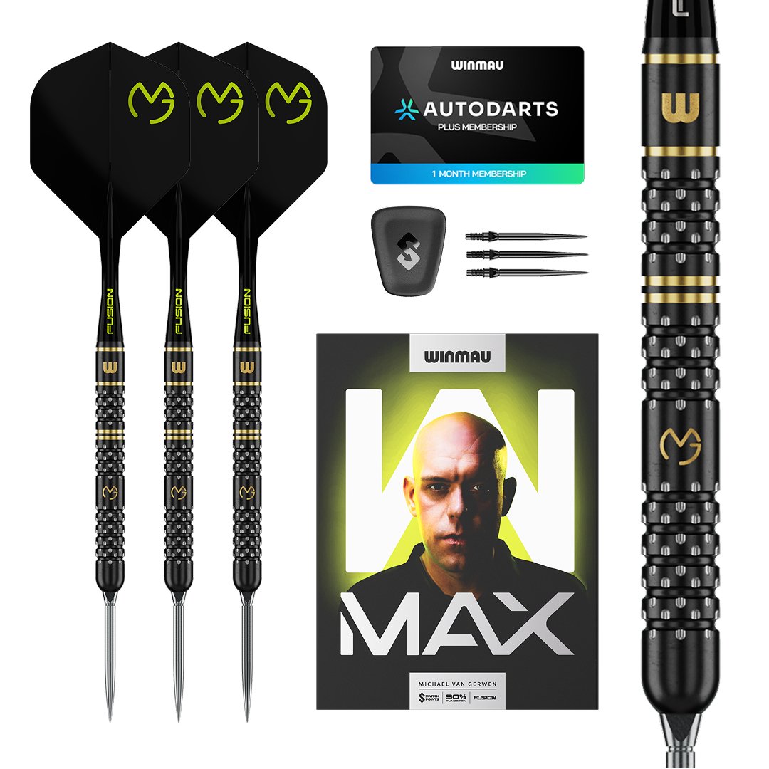 Winmau Michael van Gerwen MVG W Max Switch Point 90% - Dartpilar