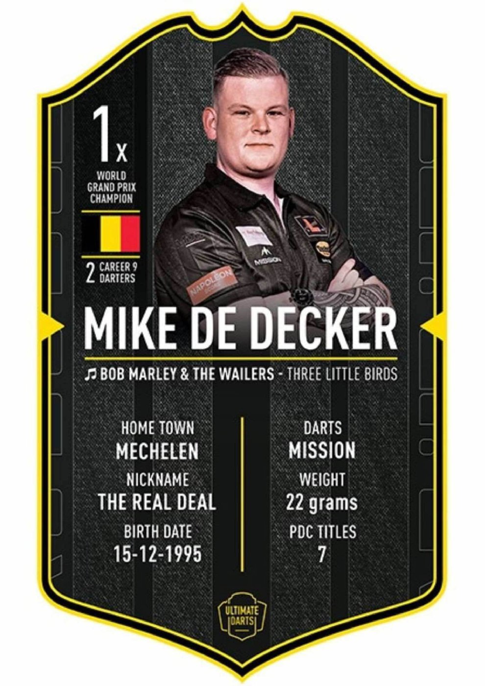 Ultimate Darts Card Mike de Decker 2026