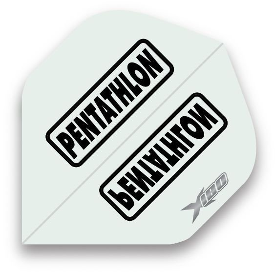 Pentathlon Xtream 180 - Clear Darts Flights