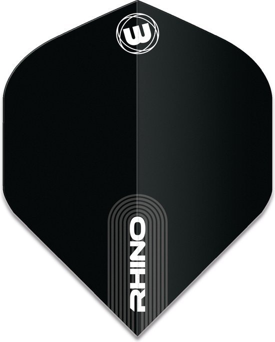 Winmau Rhino Black Darts Flights