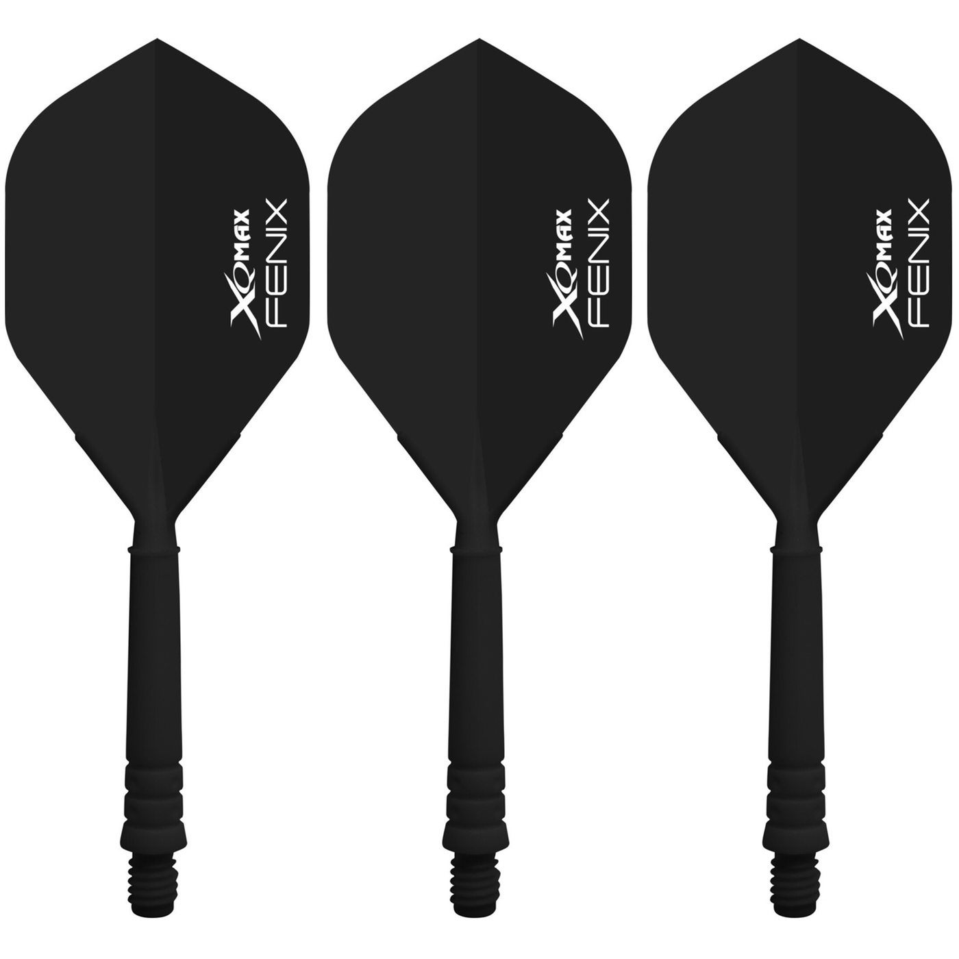 XQ Max Fenix Black Standard Dart Flights