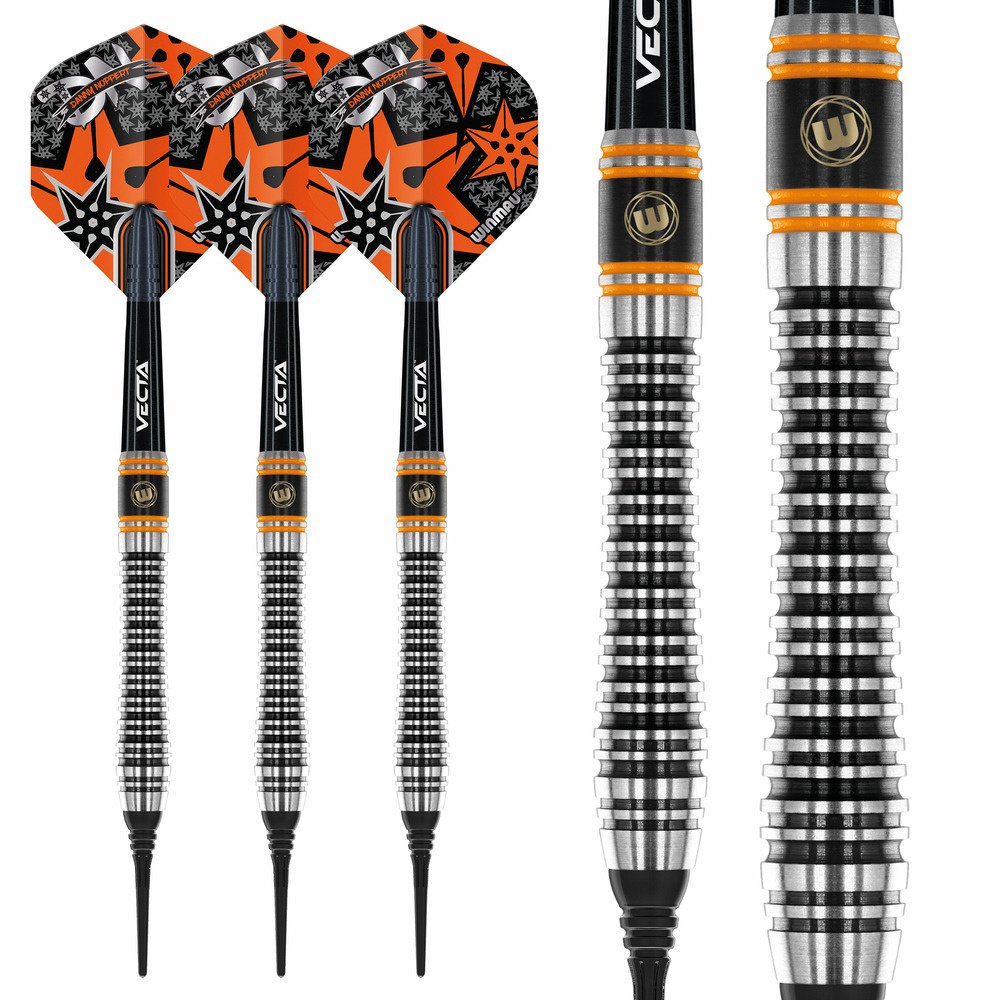 Dardos Winmau Danny Noppert 2.0 90%  Punta de Plástico