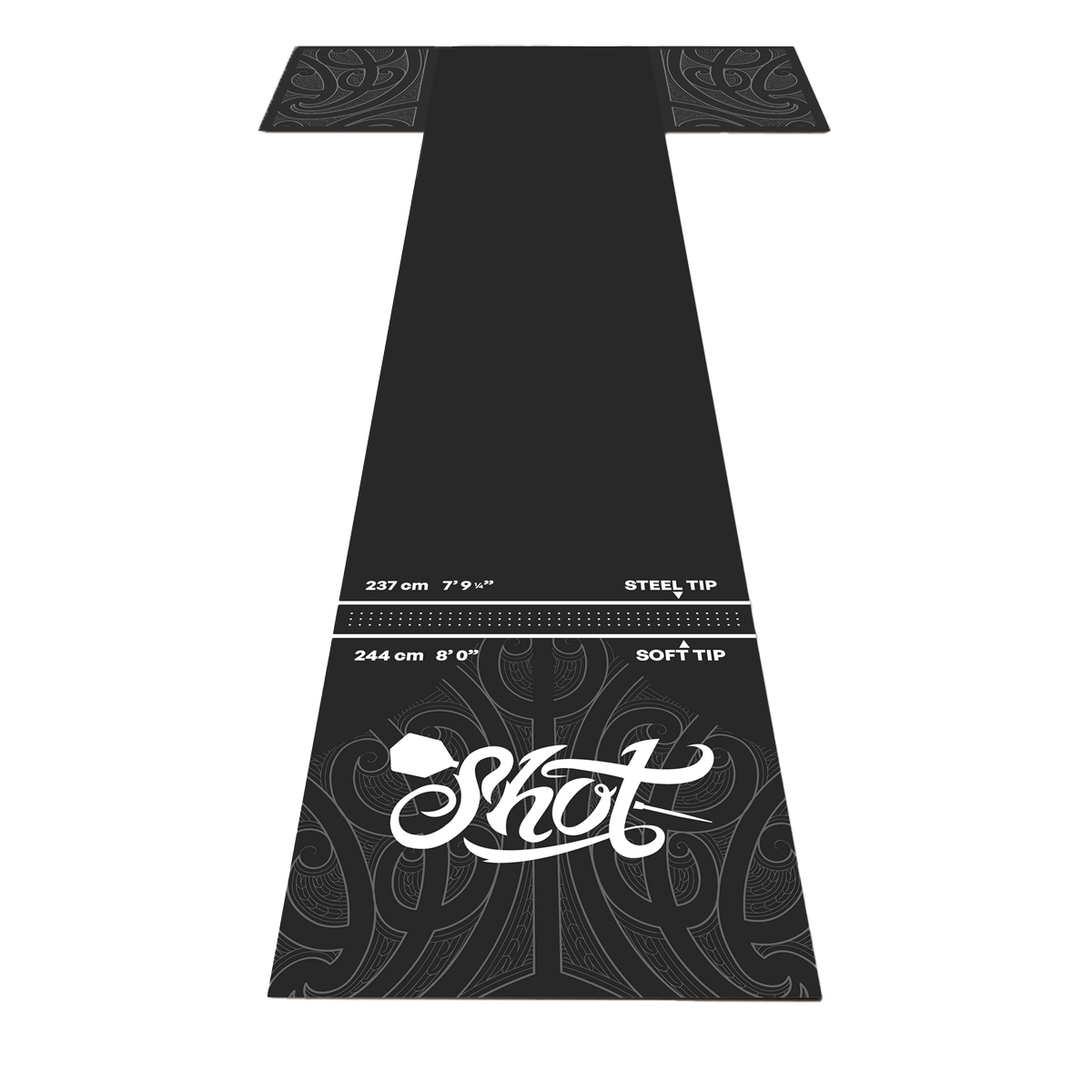 Shot T-Mat Floor Protection 300x60 cm Dart Mat - Dartshopper.com