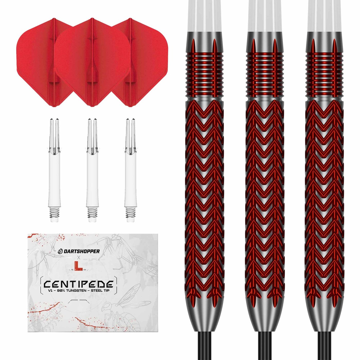 L-Style Centipede V1 90% - Dartshopper Exclusive - Steel Tip Darts