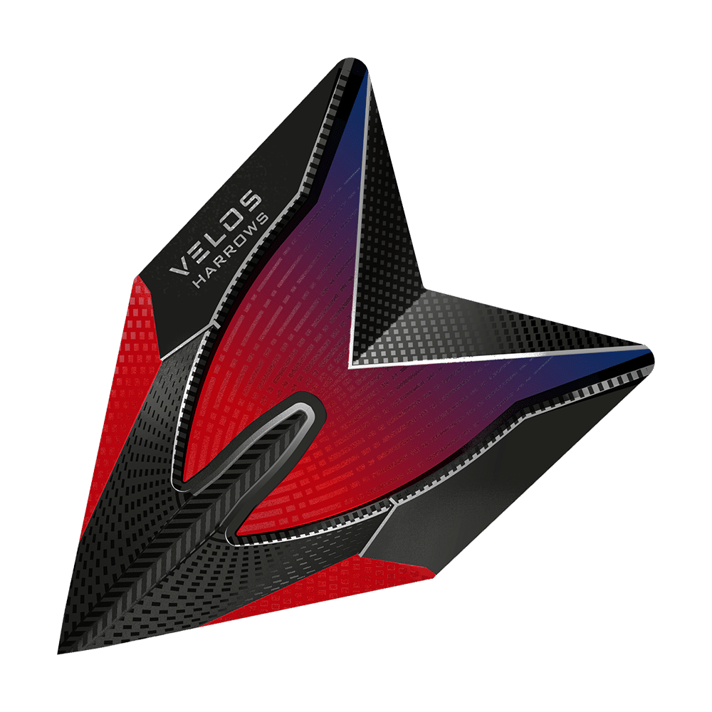 Harrows Velos 2020 Red Darts Flights