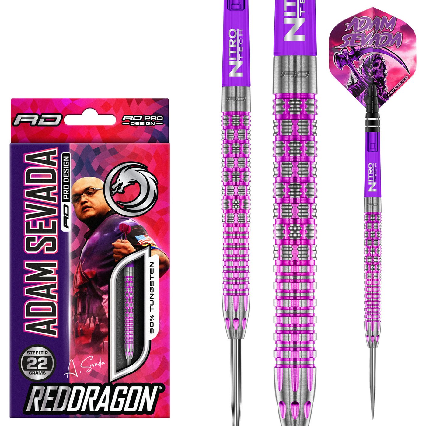 Red Dragon Adam Sevada 90% Darts