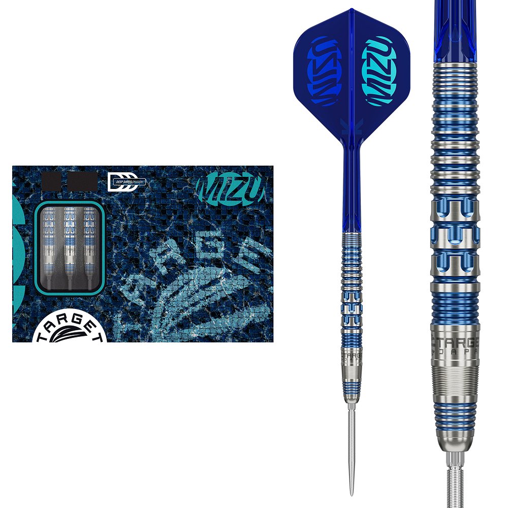 Target Japan Mizu Series 01 Swiss Point 90% - Steel Tip Darts Target Japan Mizu Series 01 Swiss Point 90% - Steel Tip Darts