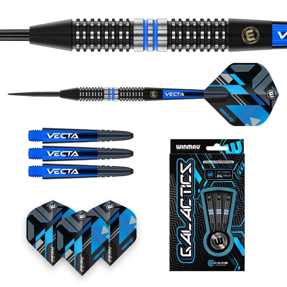 Winmau Galactics 90% - Steel Tip Darts - Dartshopper.com