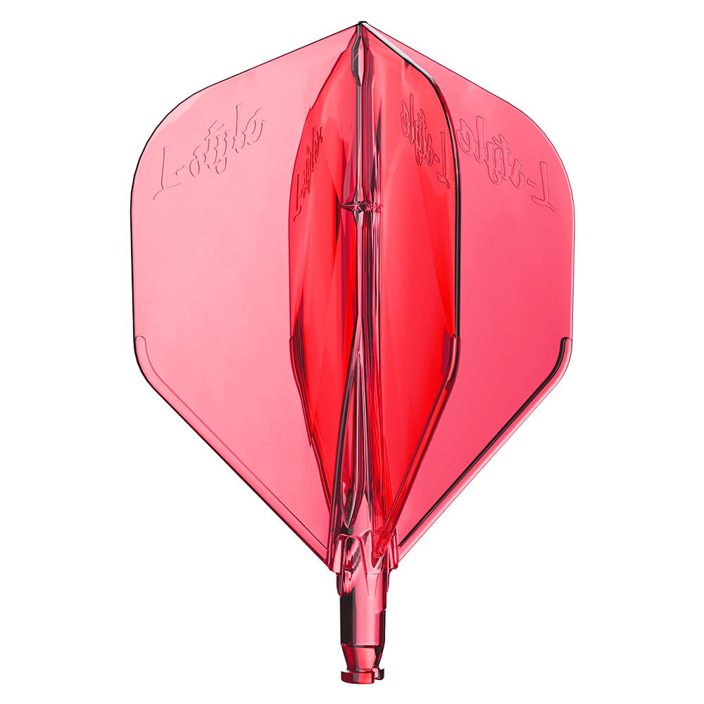 L-Style L-System L1 Clear Red - Dart Flights