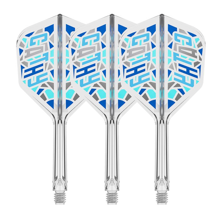 Set 3 Impennaggi Dardi Retinati Alette Per Freccette Harrows S