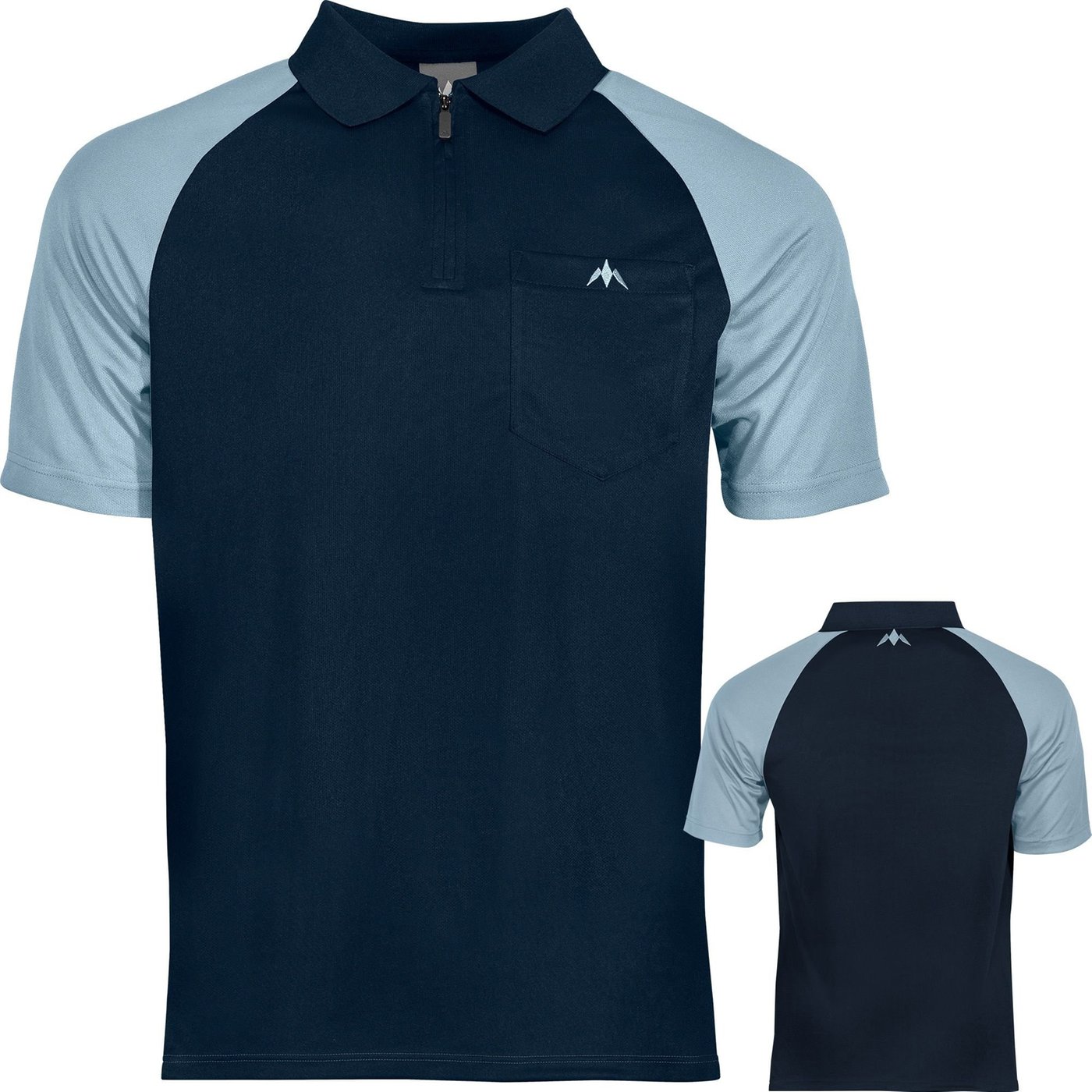 Mission Exos Cool SL Navy & Sky - Dartshirt