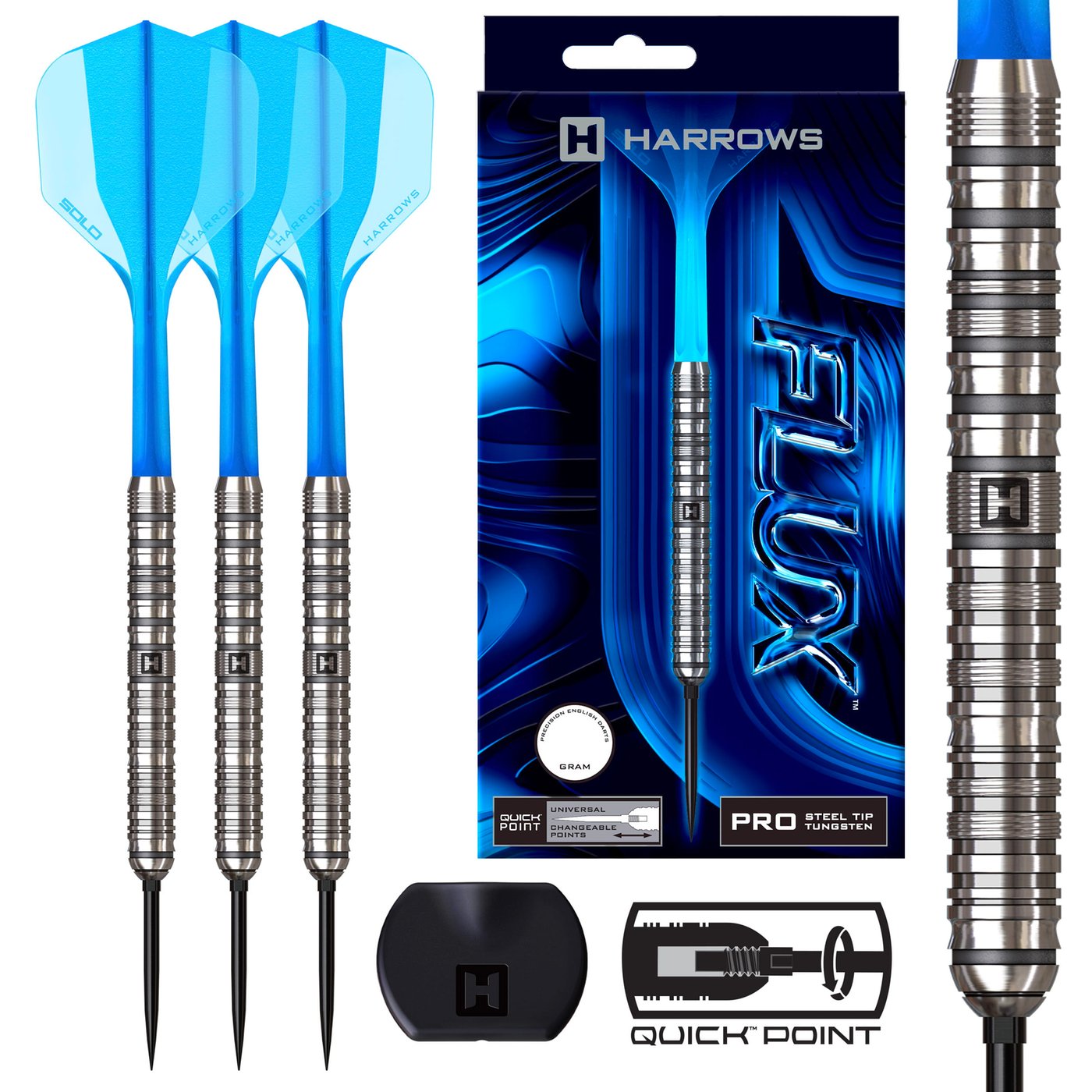 Harrows Flux Pro Tungsten Quick Point