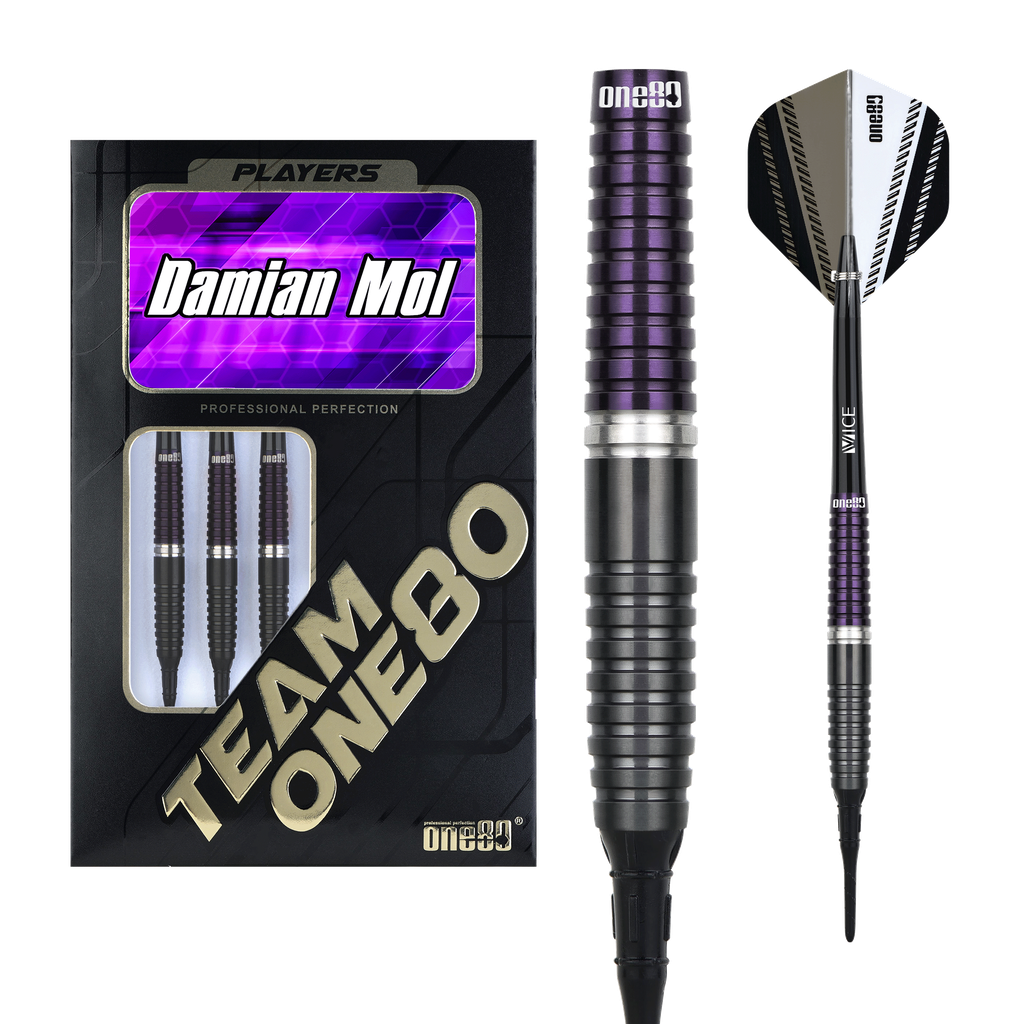 ONE80 Damian Mol 90% Soft Tip Darts