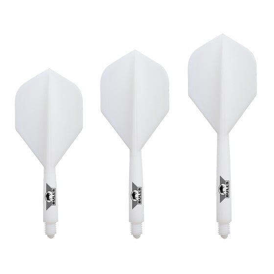 Bull's Union Flight System White NO2 Dart Flights