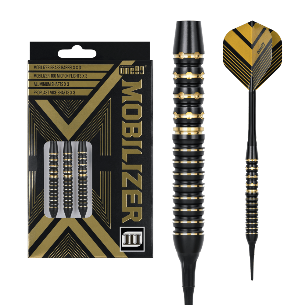 ONE80 Mobilizer 03 Brass Soft Tip Darts