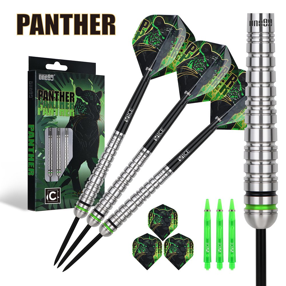 ONE80 Panther-C 80% - Steel Tip Darts - Dartshopper.com