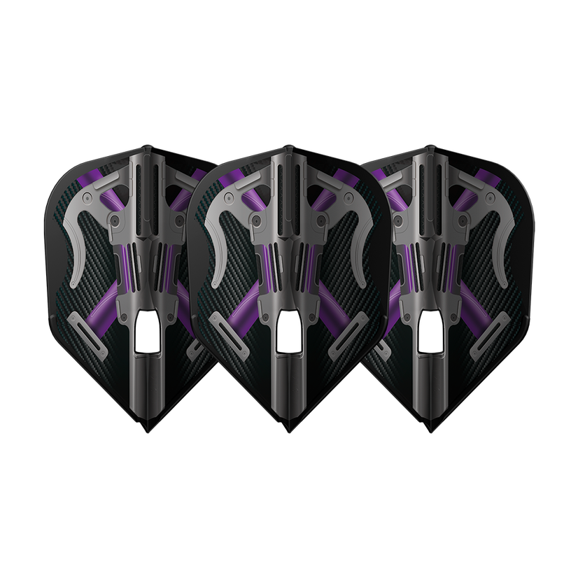L-Style L3 Pro Mike Valentin Black V3 Darts Flights