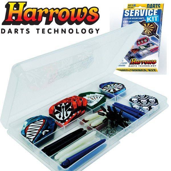 Kit Assistenza Freccette Harrows Multicolore - Accessori In Alluminio Per Manutenzione - 2