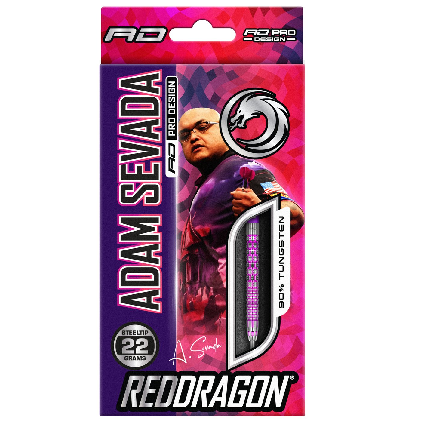 Red Dragon Adam Sevada 90% Darts