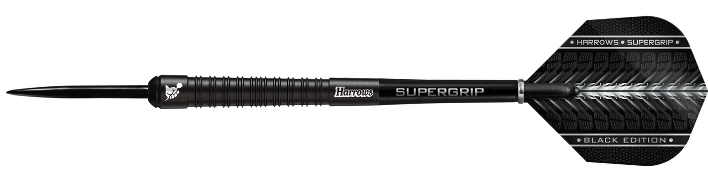 Dardos Harrows Supergrip Black 90% Punta de Acero
