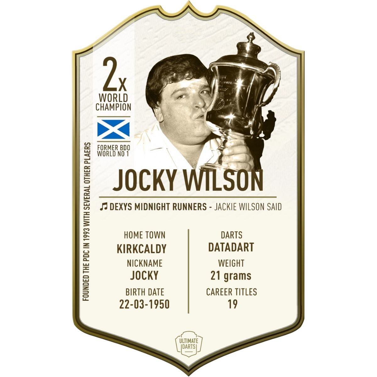 Ultimate Card Immortals Jocky Wilson