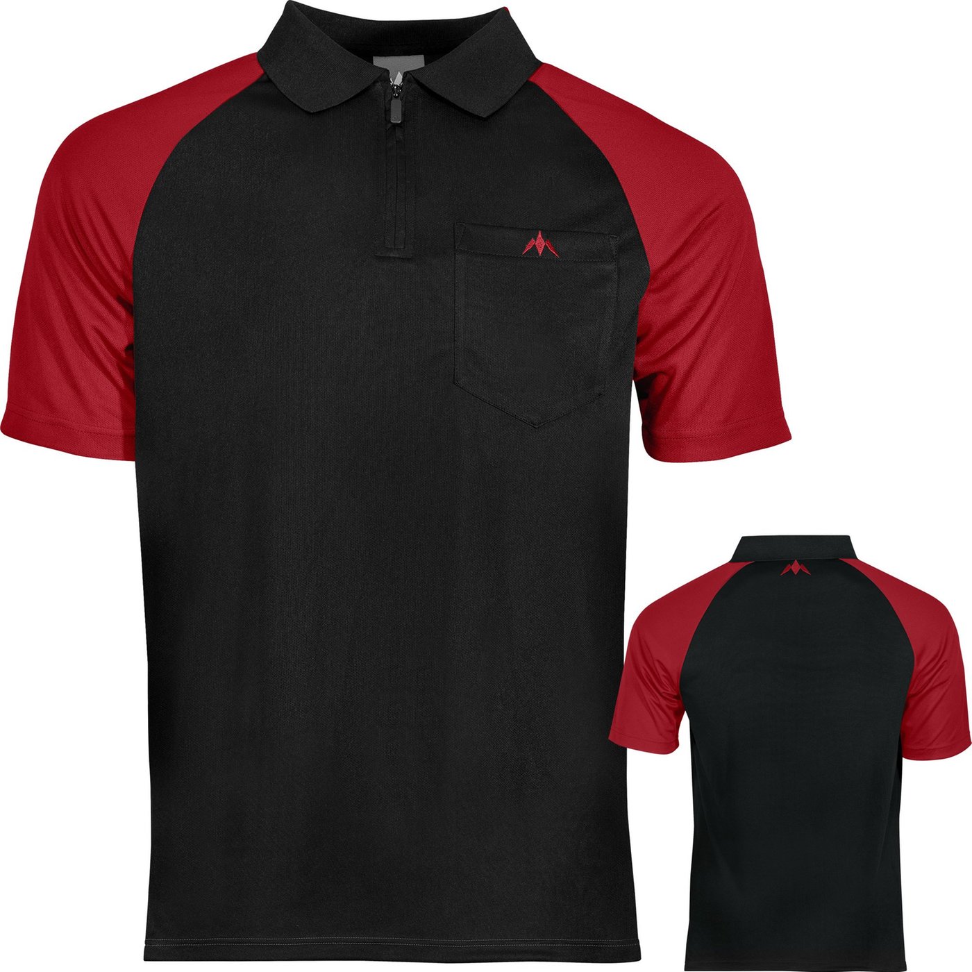 Mission Exos Cool SL Black & Red - Dartshirt
