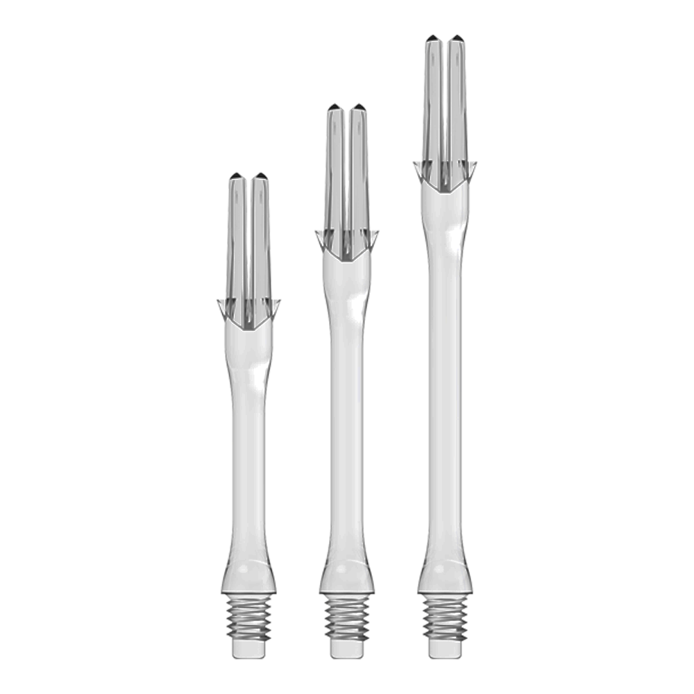 L-Style L- Locked Slim Clear Darts Shafts