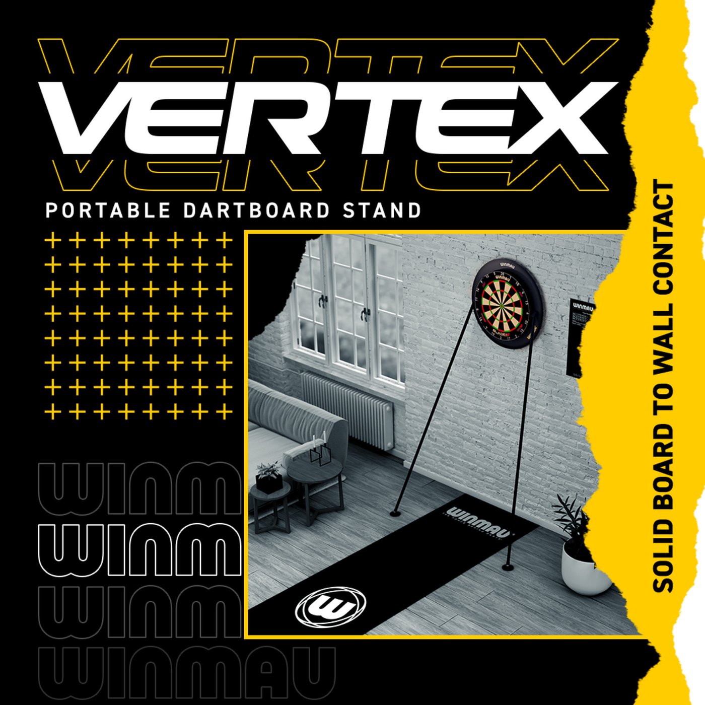 Winmau Vertex - Dartboard Stand - Dartshopper.com