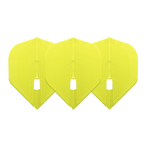 L-Style Champagne Kami L1 Pro Standard Neon Yellow Darts Flights