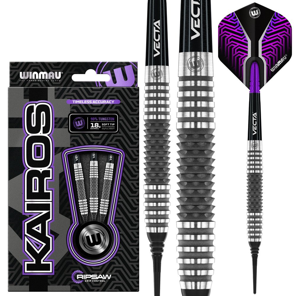 Winmau Kairos 01 90% Soft Tip Darts