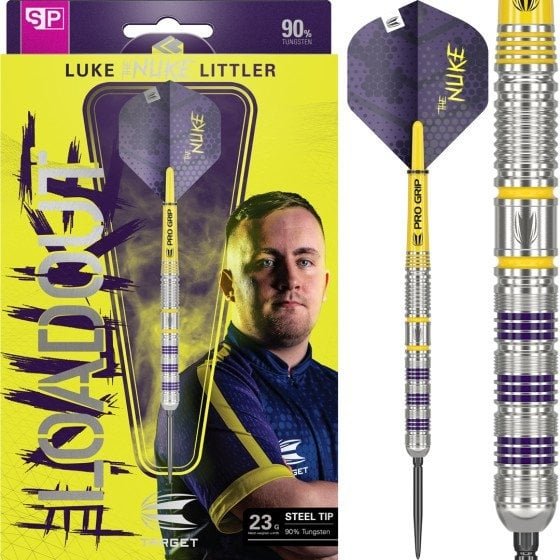 Target Luke Littler Loadout Swiss Point 90% - Steel Tip Darts